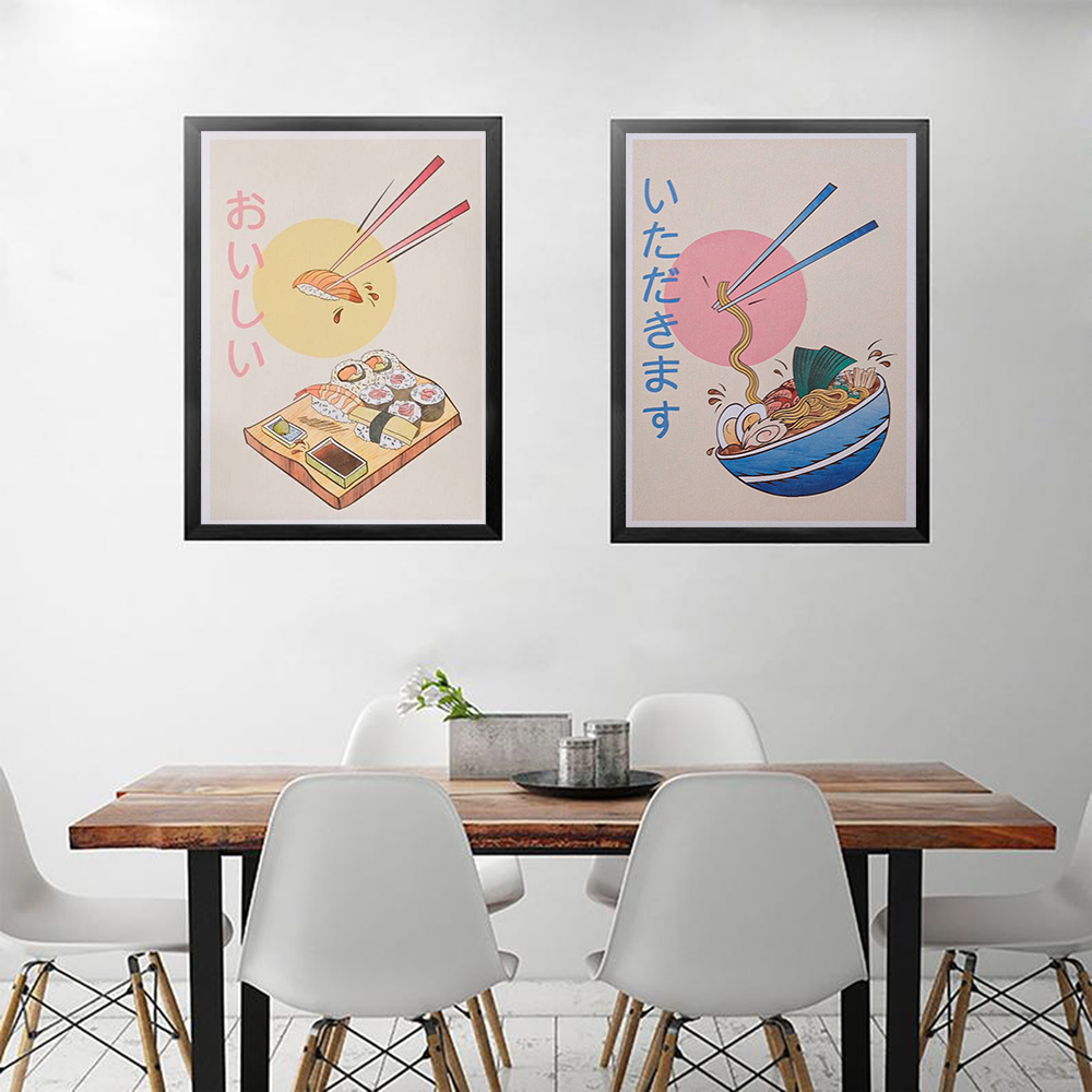 Japanese Restaurant Lifestyle - Pósteres e impresiones de comida de