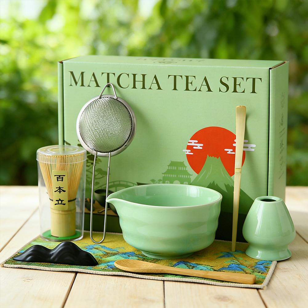 Bamboo Whisk Chasen - Auténtico Juego de Té Matcha Japonés,