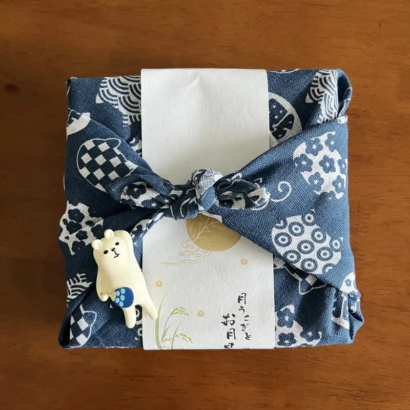 Furoshiki Wrap Cloth - Tela Japonesa Furoshiki para Envolver, Multiusos,