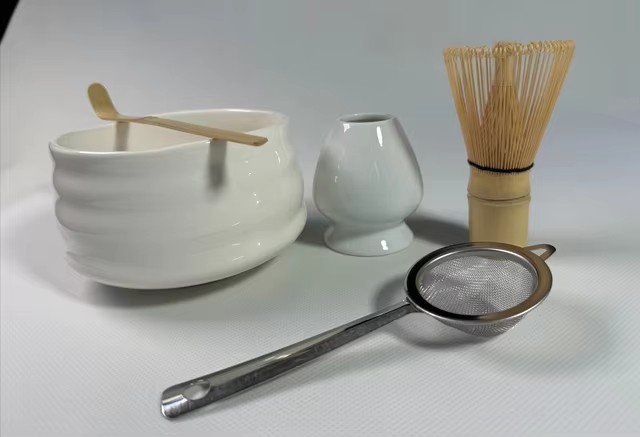 Bamboo Whisk Chasen - Popular Kit de té Matcha para
