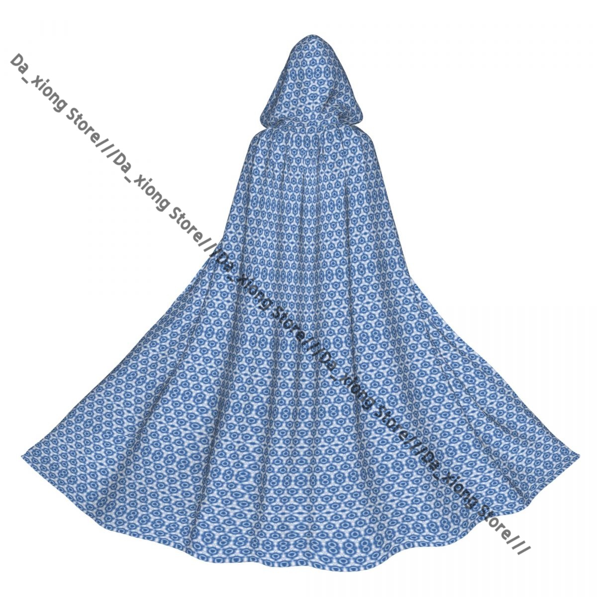 Shibori Tie Dye - Capa unisex de Halloween borrosa Shibori