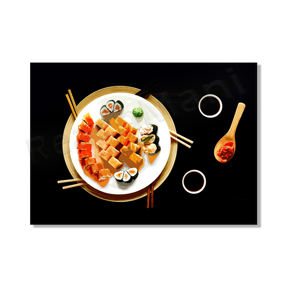 Decoración de pared de estilo  - Japanese Restaurant Lifestyle reseña y precio