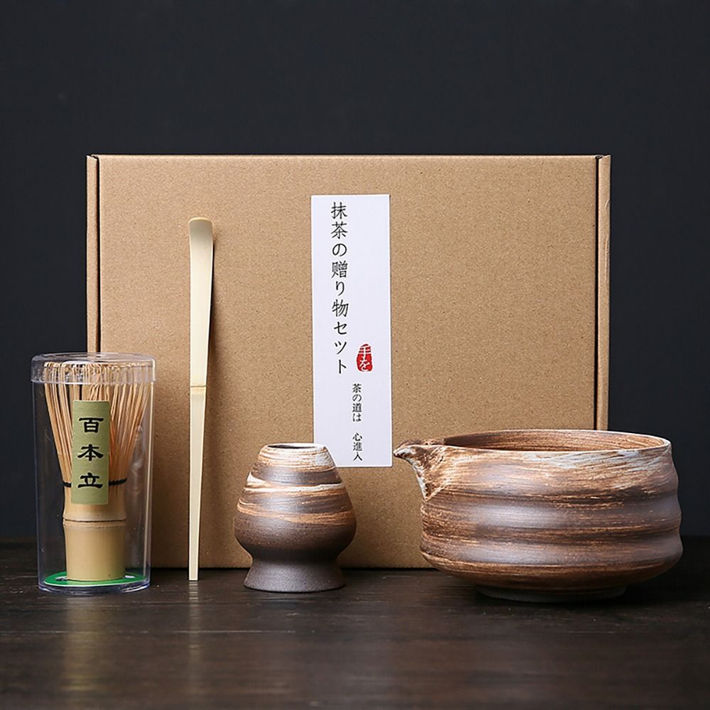 Juego de té Matcha japonés de  - Bamboo Whisk Chasen reseña y precio