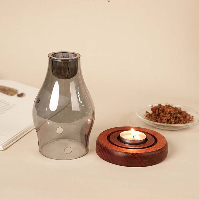 Portavelas de cristal de estil - Japanese Candle Wax reseña y precio