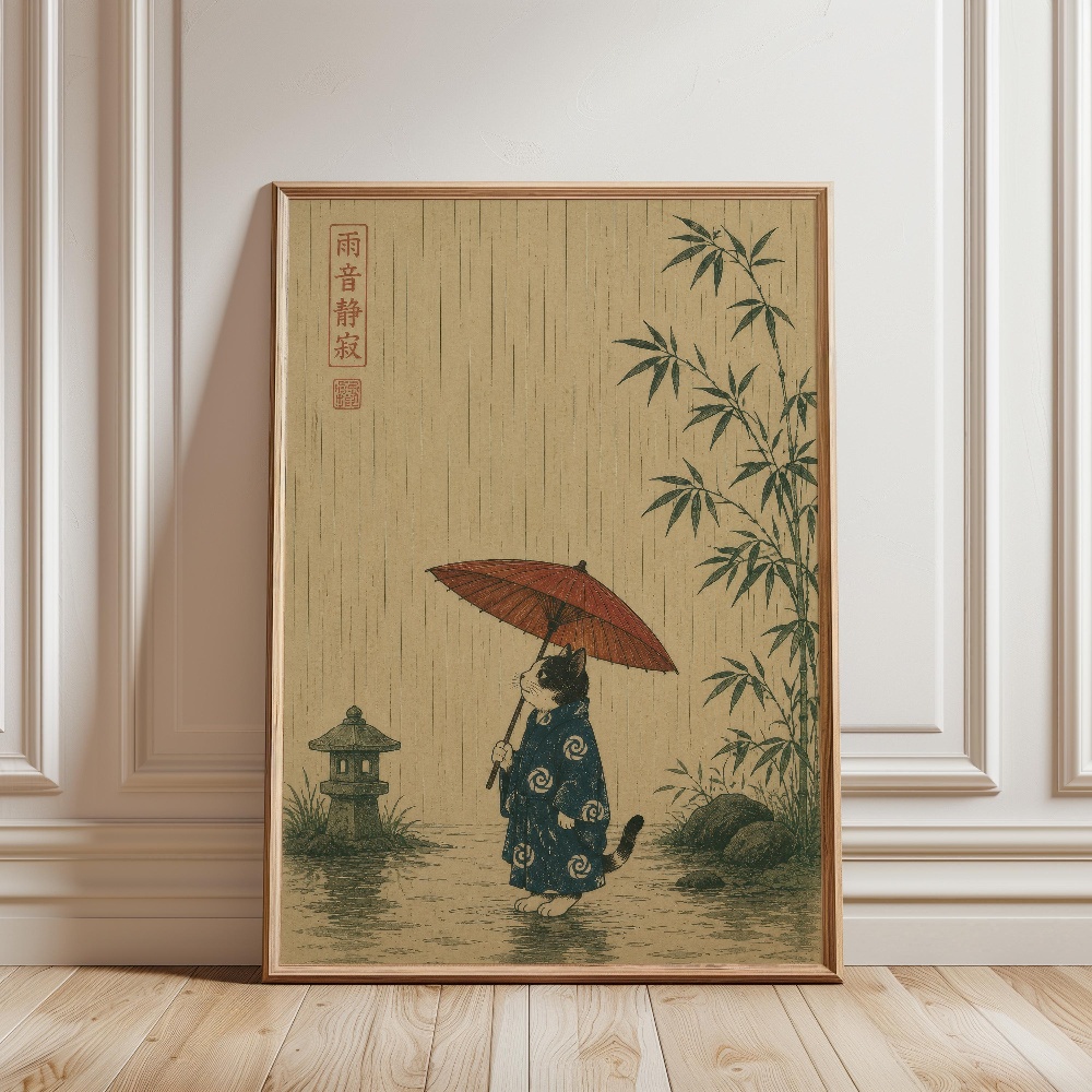 Póster Impreso en Lienzo de Ga - Japanese Lifestyle Home reseña y precio