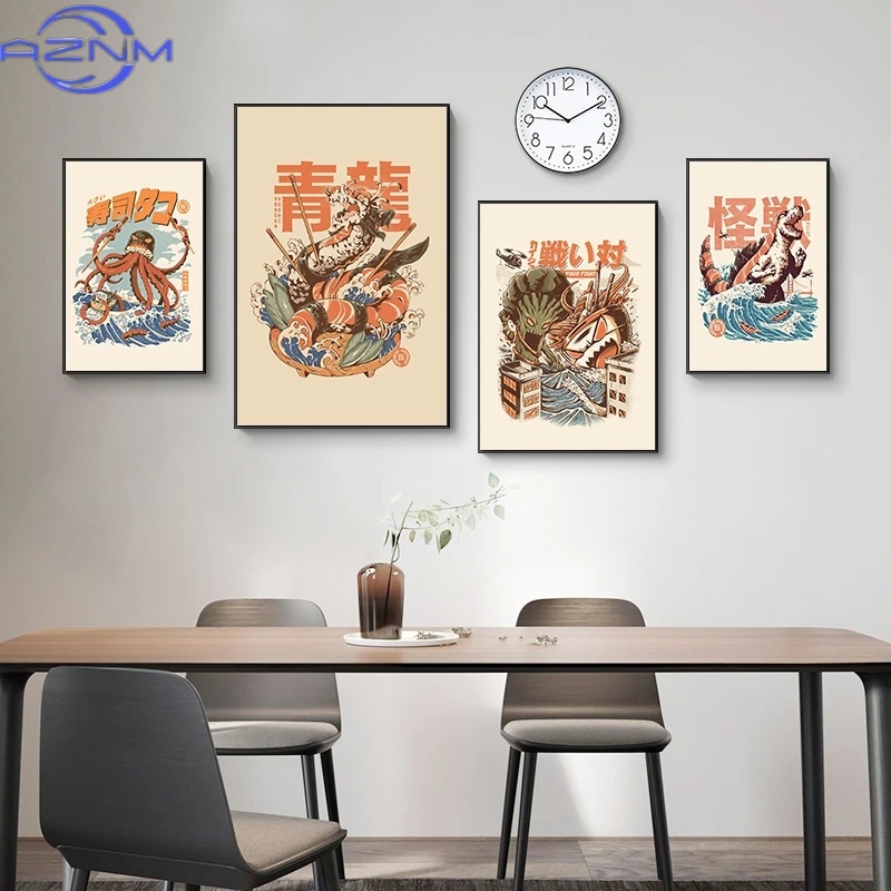 Pósteres de AZNM con diseño de - Japanese Lifestyle Home reseña y precio