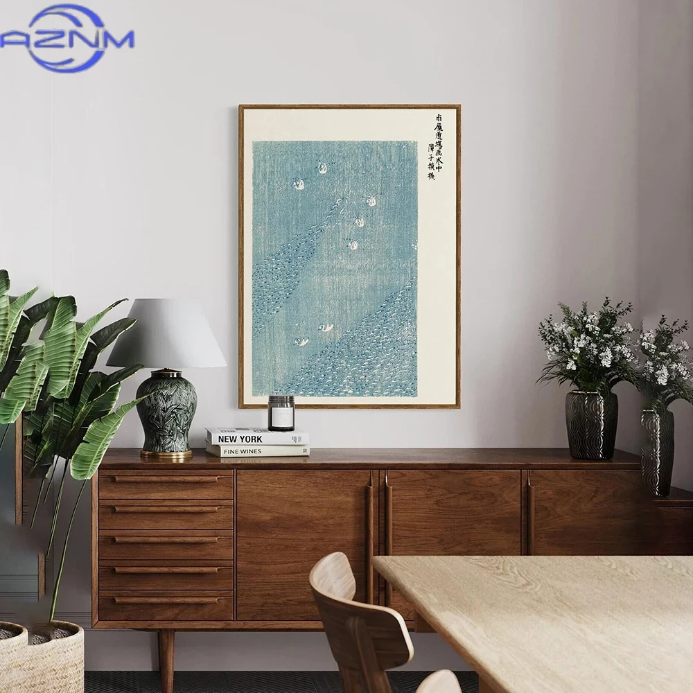 AZNM Póster vintage japonés de - Japanese Lifestyle Home reseña y precio