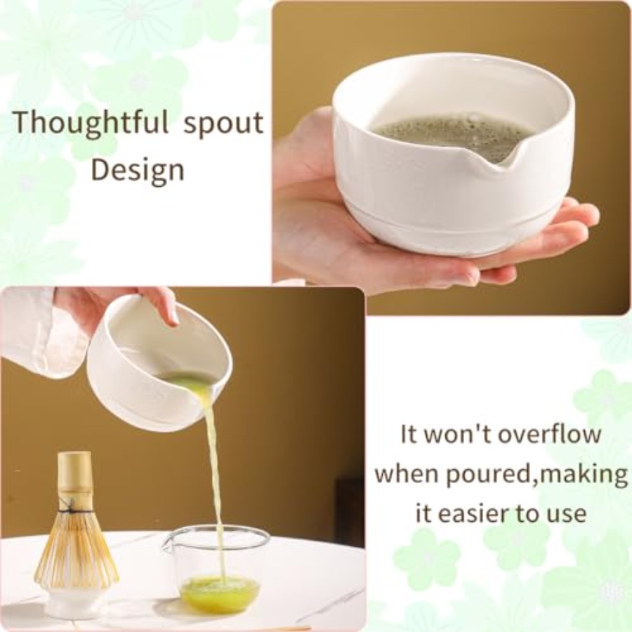 Juego de Té Matcha, Kit de 5 P - Matcha Bowl Chawan reseña y precio
