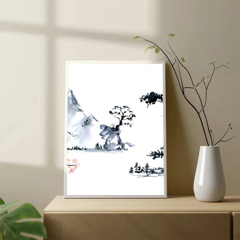 Póster de pintura al óleo sobr - Japanese Lifestyle Home reseña y precio