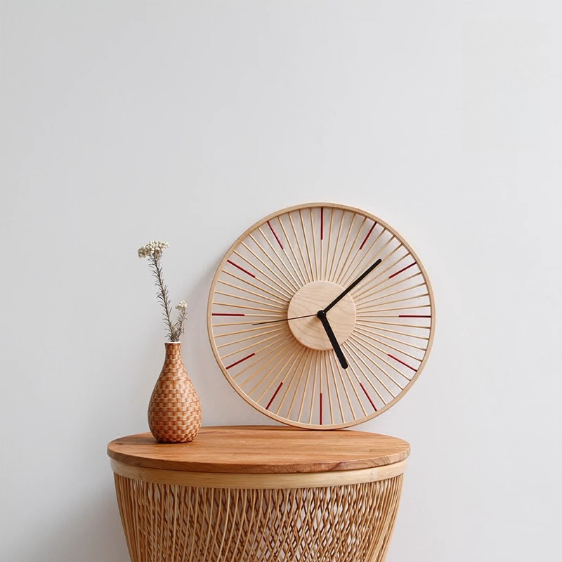 Reloj de pared Simple japonés, - Japanese Lifestyle Home reseña y precio