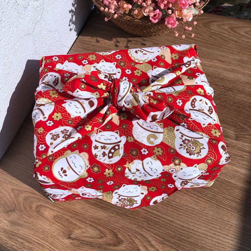 Furoshiki-Pañuelo de tela trad - Furoshiki Wrap Cloth reseña y precio