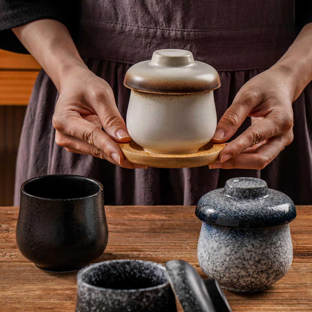 Tazas para huevos con tapas, h - Matcha Bowl Chawan reseña y precio