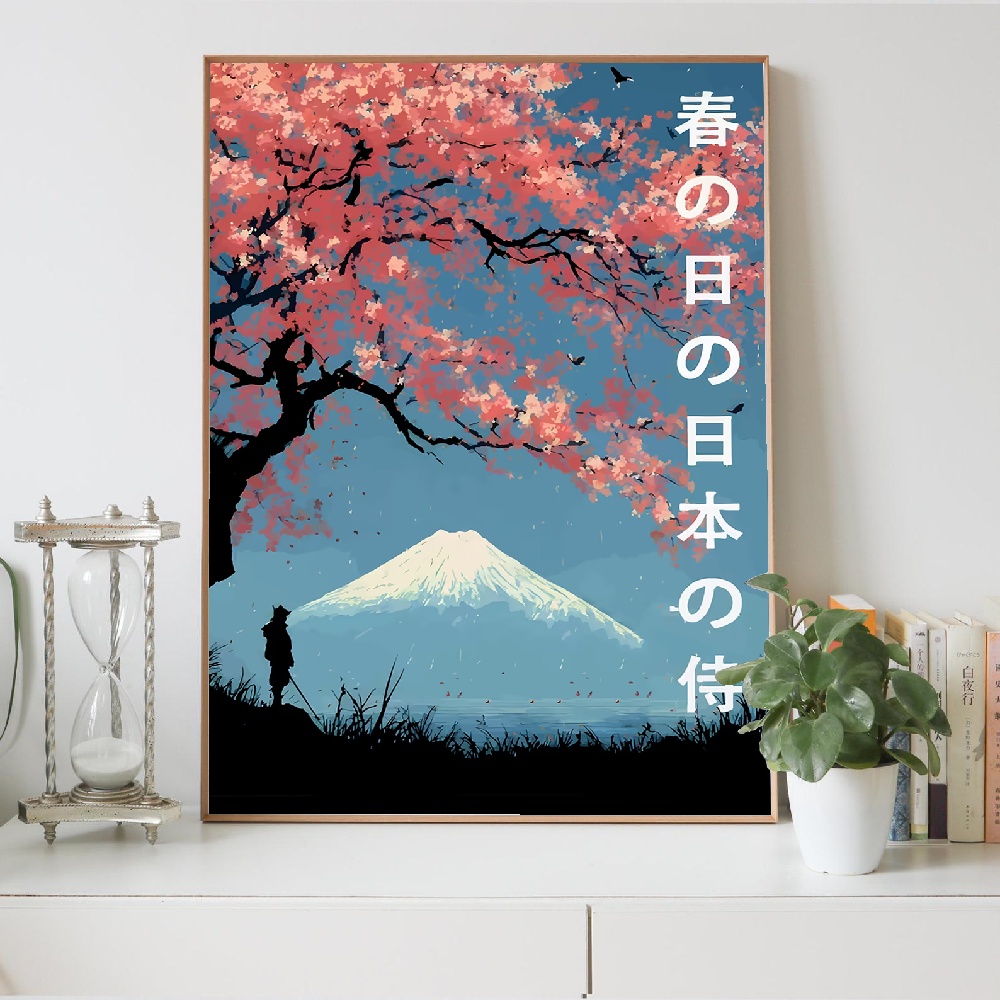 Pintura en Lienzo de Paisaje M - Japanese Lifestyle Home reseña y precio